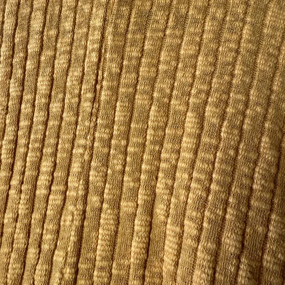 CPY - BKE Button-Down Long Sleeve Knit Shirt - Mustard Yellow or Gold - XL - Picture 16 of 16